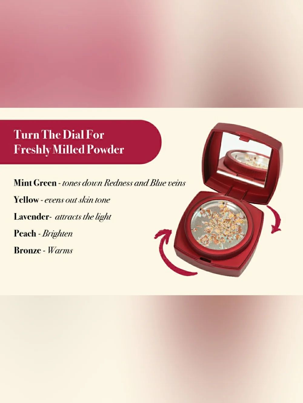 YBF Complexion Perfection Finishing Powder with Kabuki Brush
